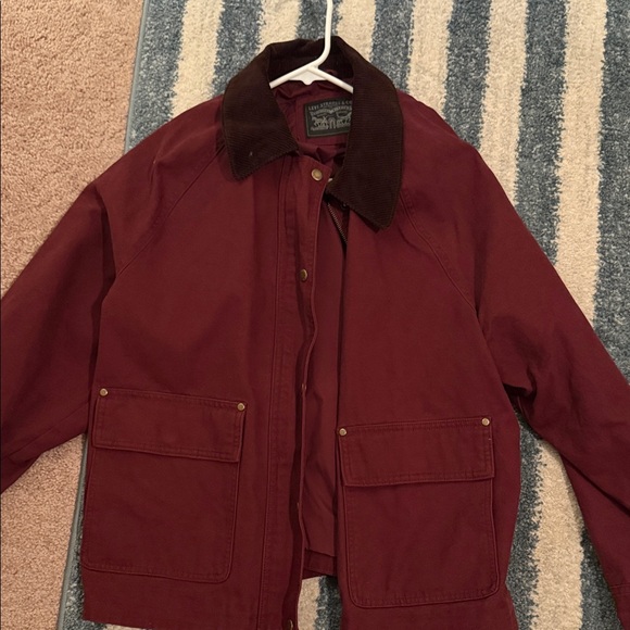 Levi's Jackets & Blazers - Levi Burgundy Barn Jacket